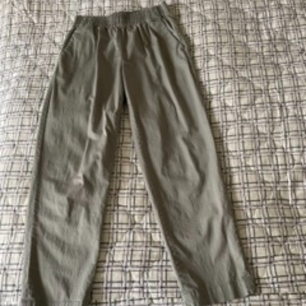 Everlane greyish Sage Elastic Easy Chino pants Staright Leg WOmen Size 00